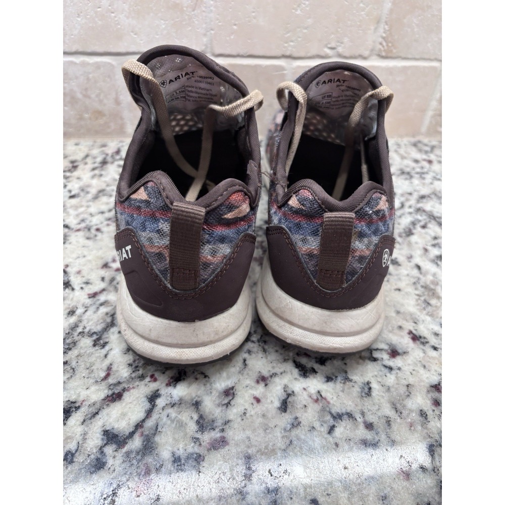 Ariat Fuse Neutral Blanket Print Wmn's Athletic Shoes 8B Southwest Aztec - Picture 3 of 8